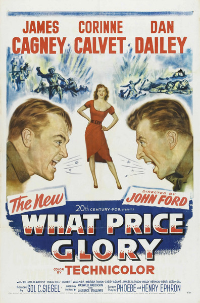 What Price Glory (1952) John Ford, James Cagney, Corinne Calvet, Dan Dailey