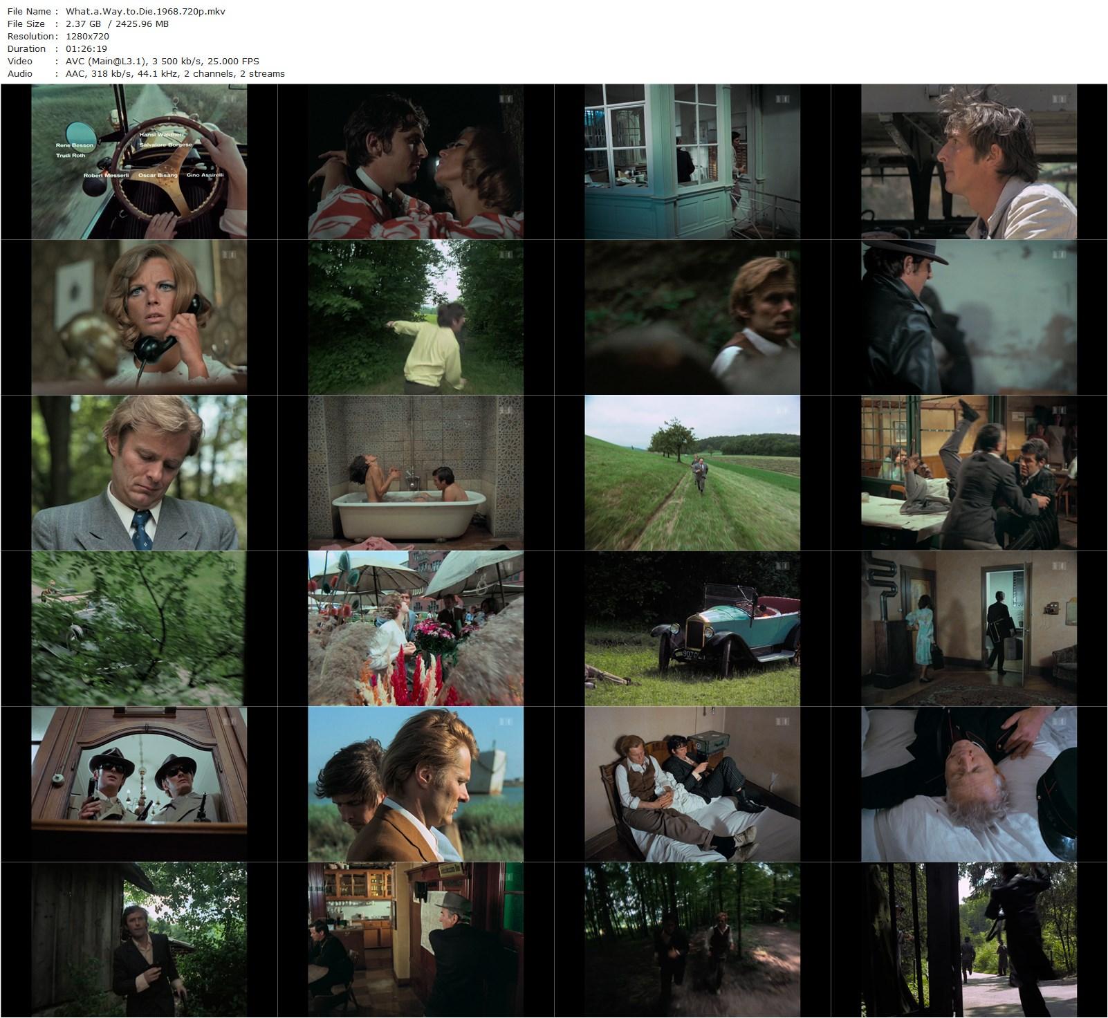 What a Way to Die AKA Sommersprossen (1968) Helmut Förnbacher, William Berger, Helga Anders-poster