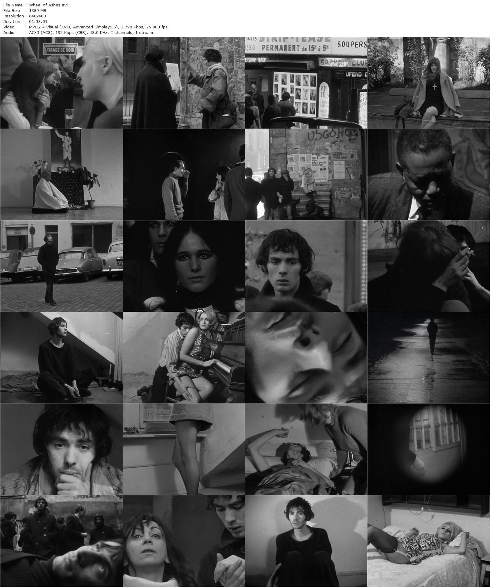 Wheel of Ashes (1968) Peter Emmanuel Goldman, Pierre Clémenti, Katinka Bo, Pierre Besançon-poster