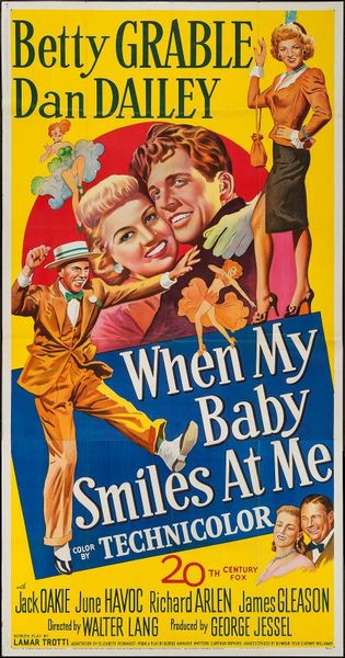 When My Baby Smiles at Me (1948) Walter Lang, Betty Grable, Dan Dailey, Jack Oakie