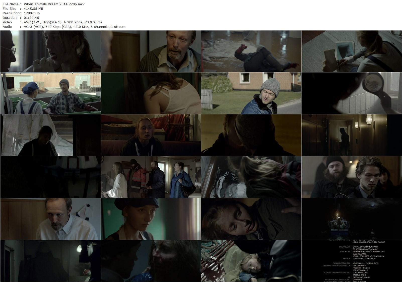 When Animals Dream (2014) Jonas Alexander Arnby, Sonia Suhl, Lars Mikkelsen, Sonja Richter-poster