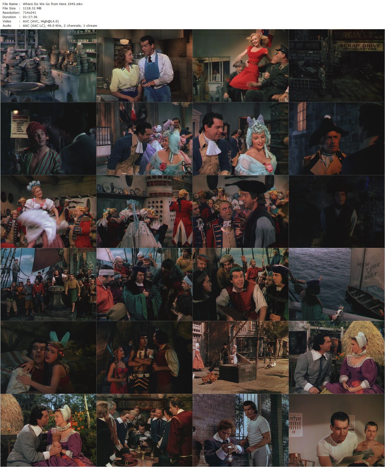 Where Do We Go from Here? (1945) Gregory Ratoff, George Seaton, Fred MacMurray, Joan Leslie, June Haver-poster