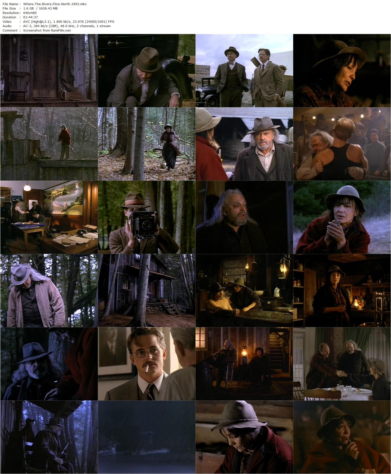 Where the Rivers Flow North (1993) Jay Craven, Rip Torn, Tantoo Cardinal, Bill Raymond-poster