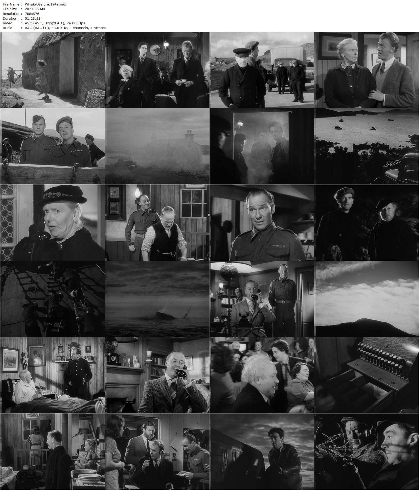 Whisky Galore! (1949) Alexander Mackendrick, Basil Radford, Joan Greenwood, Catherine Lacey-poster