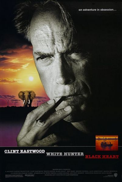 White Hunter Black Heart (1990) Clint Eastwood, Jeff Fahey, Charlotte Cornwell, Adventure, Drama