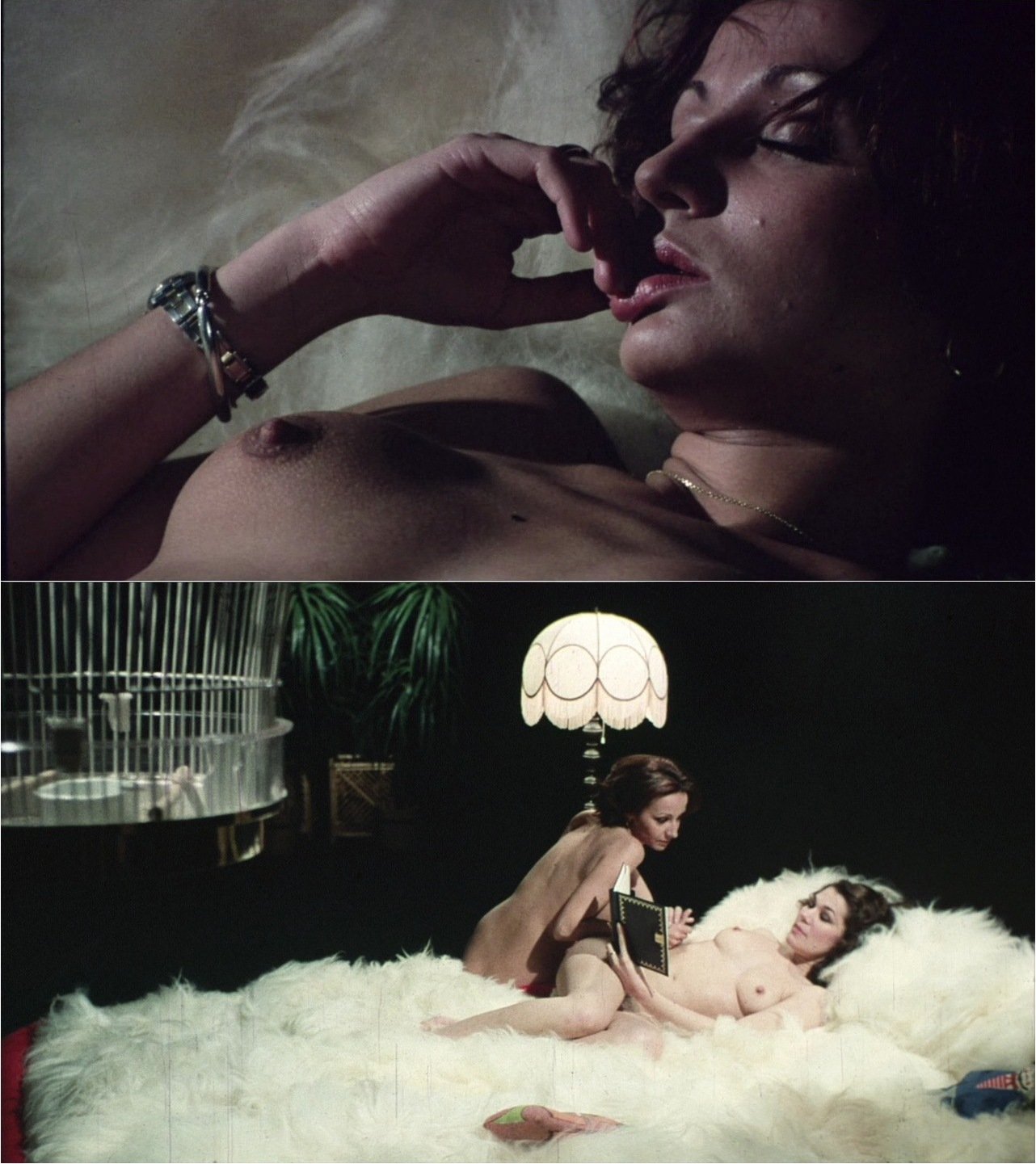 White Skin Black Thighs (1976) Jesús Franco, Kali Hansa, Pilar Coll, Diotta Fatou-poster