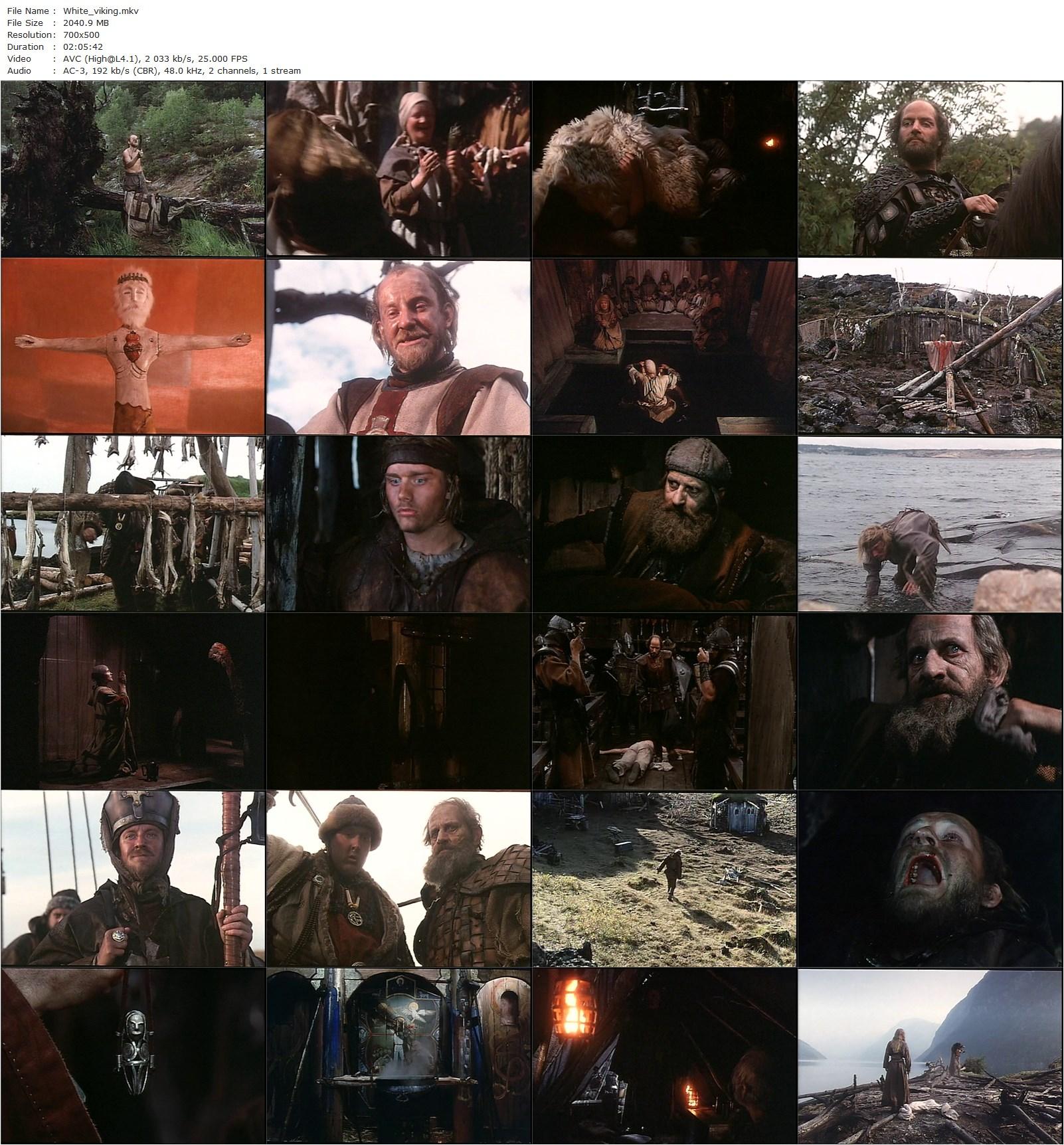 The White Viking AKA Hvíti víkingurinn (1991) Hrafn Gunnlaugsson, Gotti Sigurdarson, Maria Bonnevie, Sveinn M. Eiðsson-poster