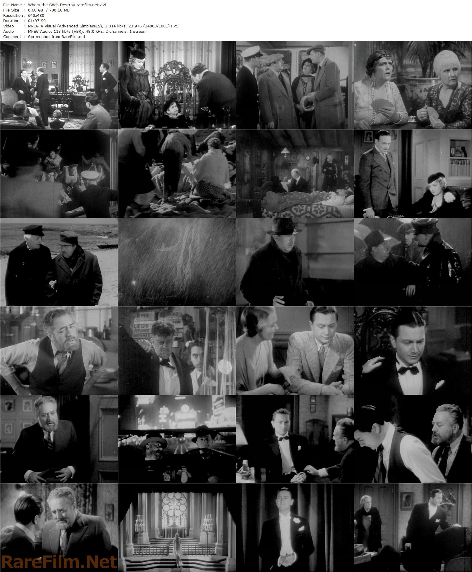 Whom the Gods Destroy (1934) Walter Lang, Walter Connolly, Robert Young, Doris Kenyon-poster