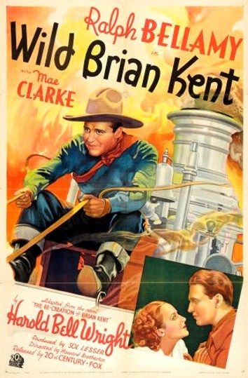 Wild Brian Kent (1936) Howard Bretherton, Ralph Bellamy, Mae Clarke, Helen Lowell