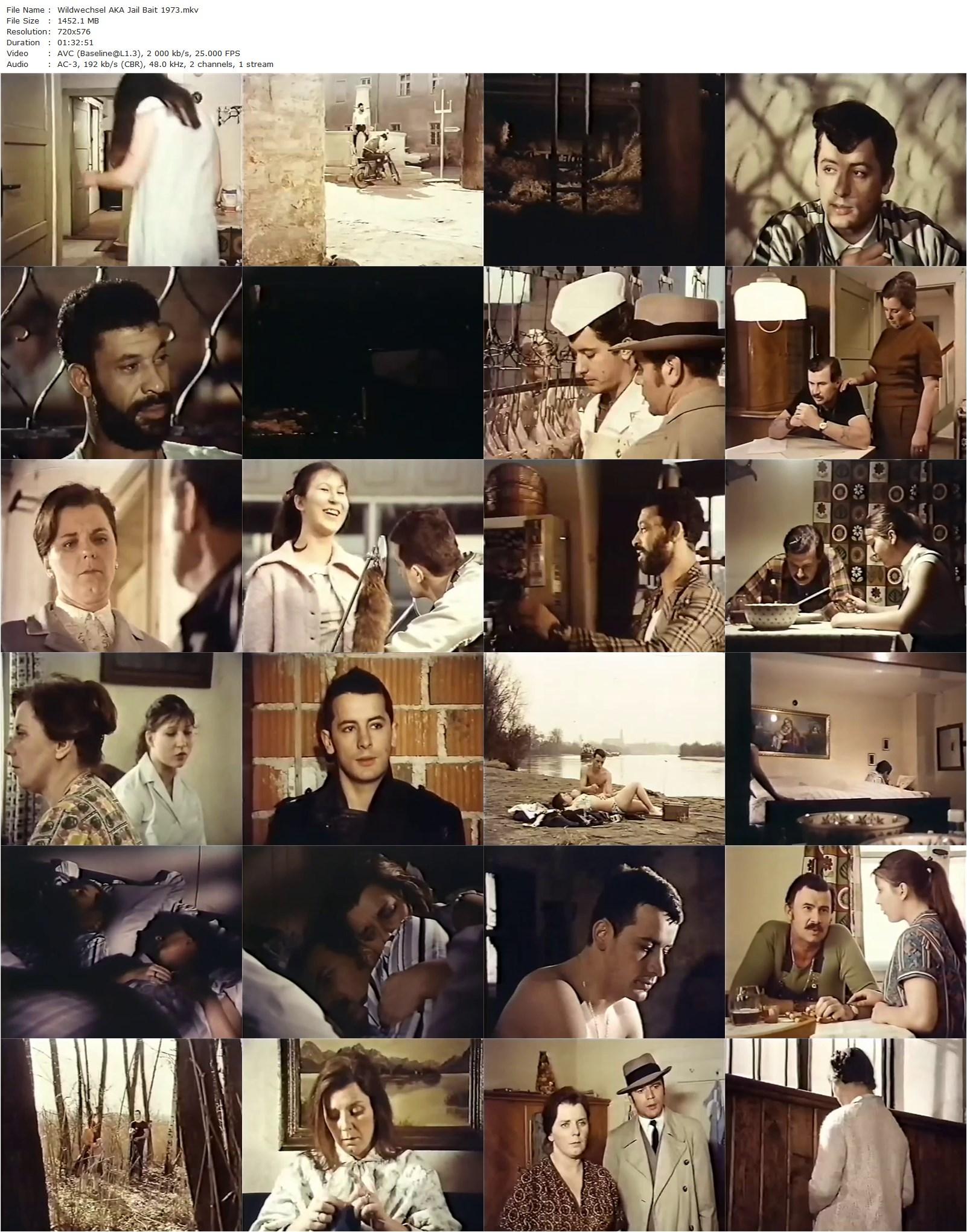 Wildwechsel / Jail Bait (1973) Rainer Werner Fassbinder, Eva Mattes, Ruth Drexel, Harry Baer-poster