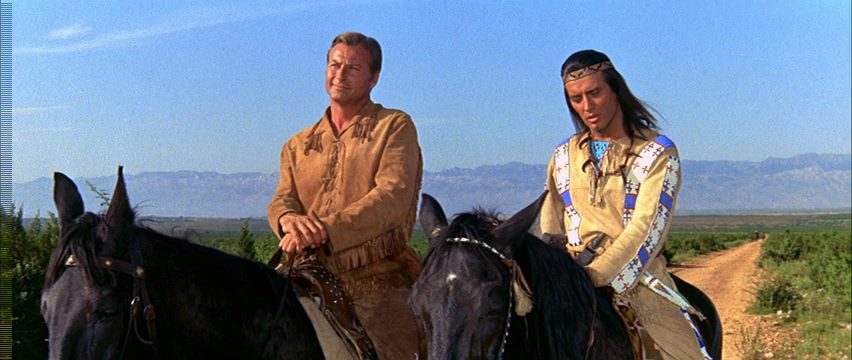 Winnetou – 3. Teil / Winnetou: The Last Shot (1965) Harald Reinl, Lex Barker, Pierre Brice, Rik Battaglia-poster