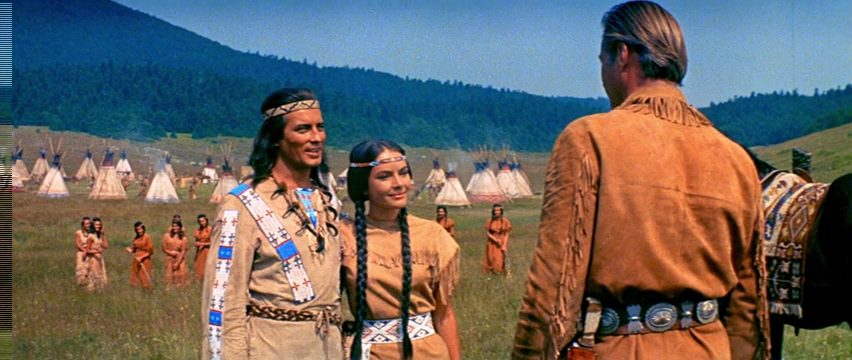 Winnetou – 3. Teil / Winnetou: The Last Shot (1965) Harald Reinl, Lex Barker, Pierre Brice, Rik Battaglia-poster