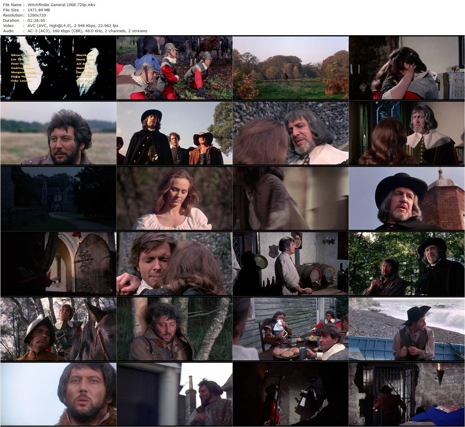 Witchfinder General (1968) Michael Reeves, Vincent Price, Ian Ogilvy, Rupert Davies-poster