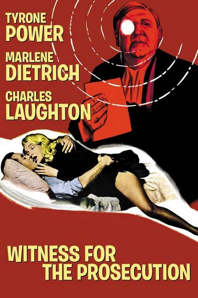 Witness for the Prosecution (1957) Billy Wilder, Tyrone Power, Marlene Dietrich, Charles Laughton, Crime, Drama, Mystery, Thriller