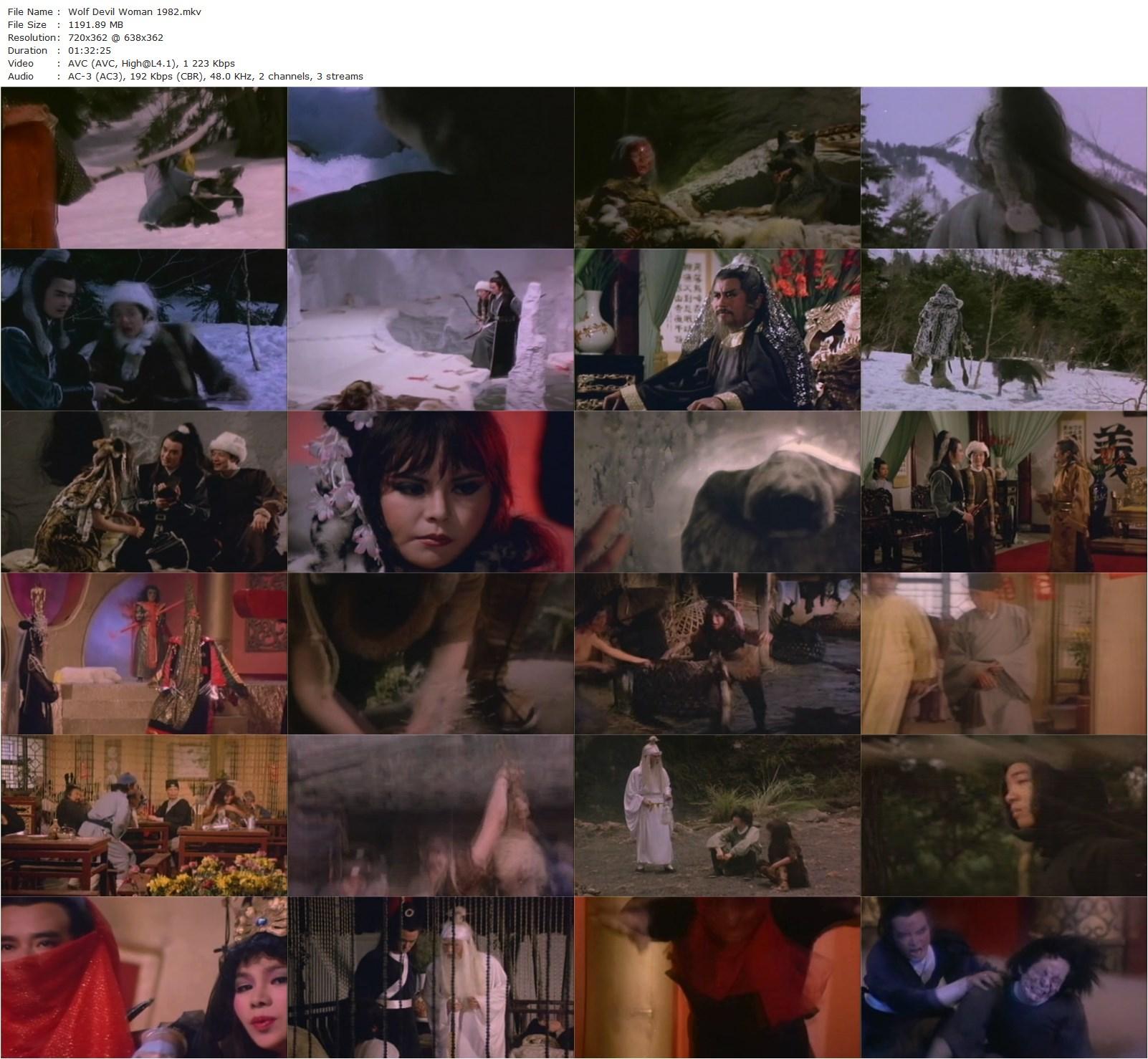 Wolf Devil Woman (1982) Ling Chang, Feng Shih, Yu-Hsiang Chang-poster