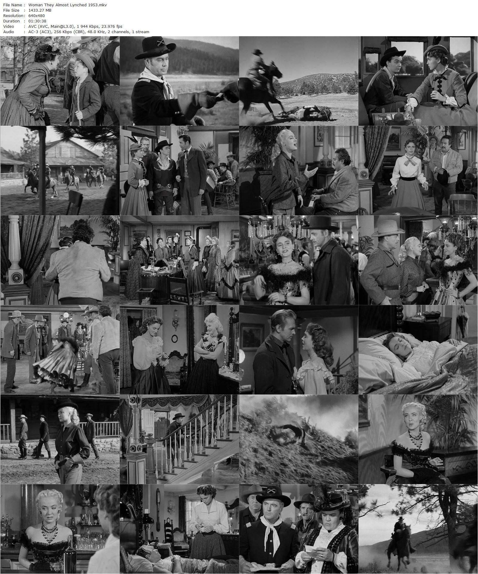 Woman They Almost Lynched (1953) Allan Dwan, John Lund, Brian Donlevy, Audrey Totter-poster