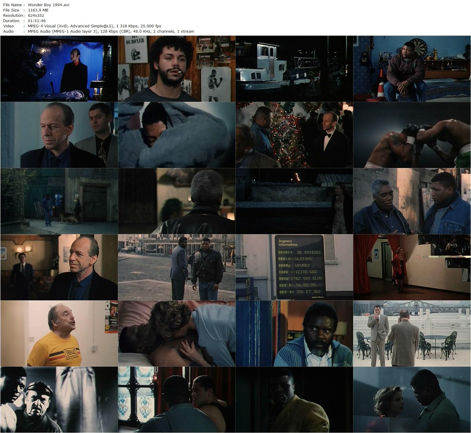 Wonder Boy – De sueur et de sang (1994) Paul Vecchiali, Fabienne Babe, Sam Djob, Kader Boukhanef-poster