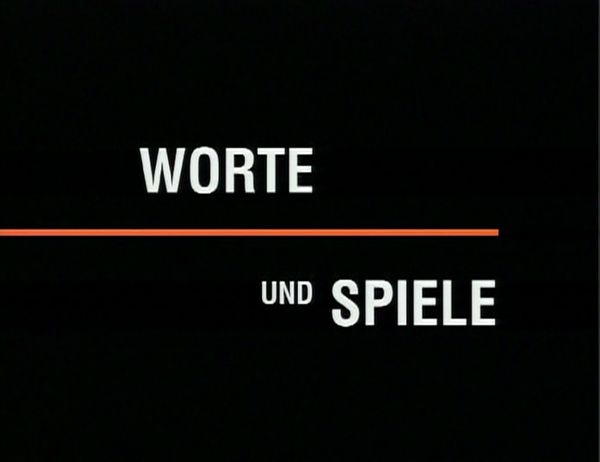 Words and Games / Worte und Spiele (1998) Harun Farocki, Vera Int-Veen, Arabella Kiesbauer, Werner Schulze-Erdel