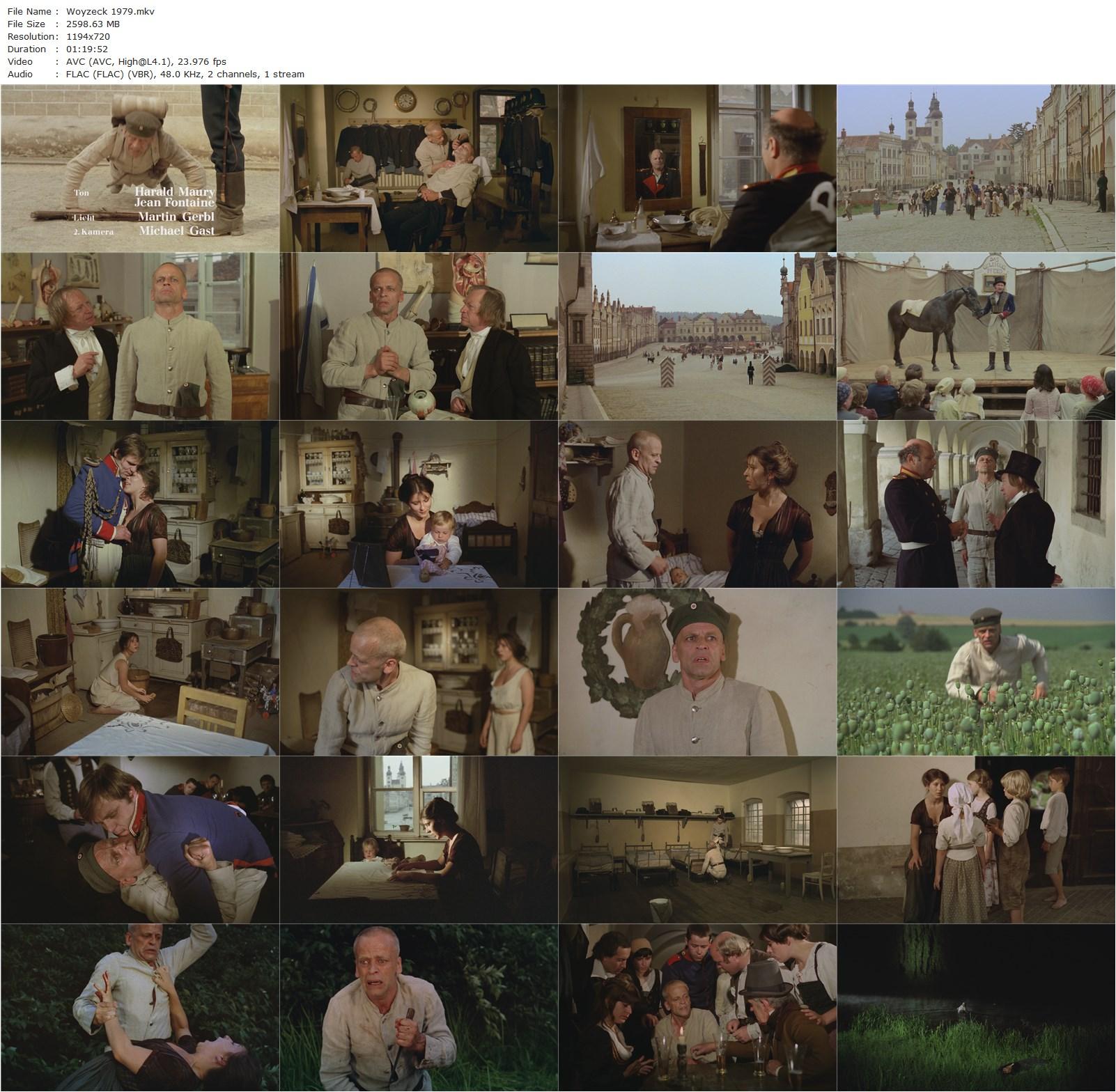 Woyzeck (1979) Werner Herzog, Klaus Kinski, Eva Mattes, Wolfgang Reichmann-poster