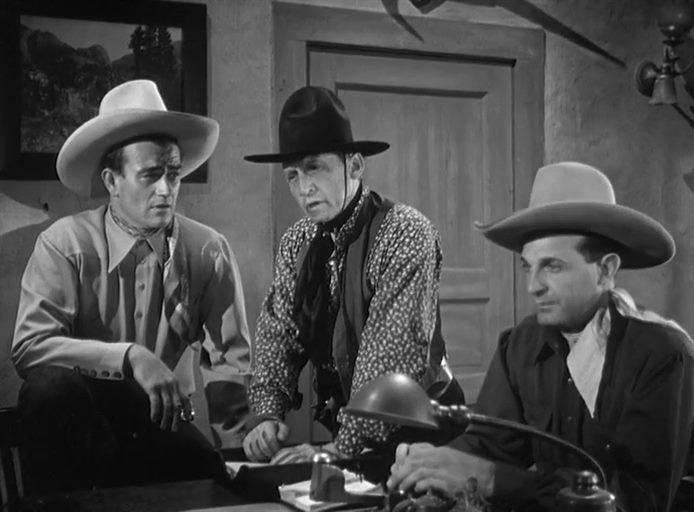 Wyoming Outlaw (1939) George Sherman, John Wayne, Ray Corrigan, Raymond Hatton, Western-poster