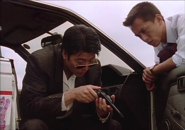 Yakuza Taxi / 893 Taxi (1994) Kiyoshi Kurosawa, Susumu Terajima, Kouichi Ueda, Yoshiyuki Oomori, Comedy-poster