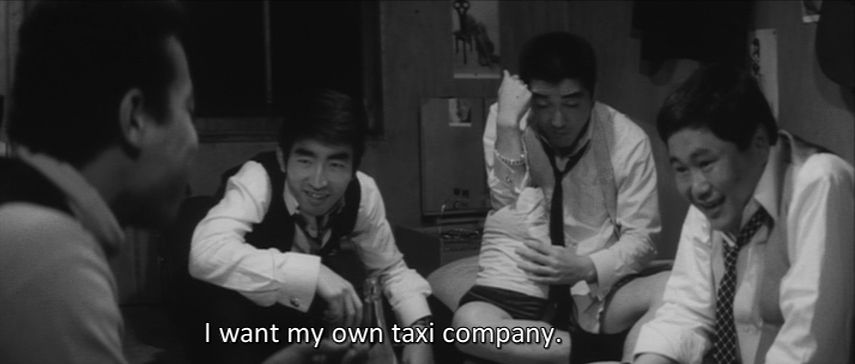 Yakuza gurentai / Yakuza Hooligans (1966) Sadao Nakajima, Hiroki Matsukata, Shigeru Amachi, Kazuko Inano, Action-poster