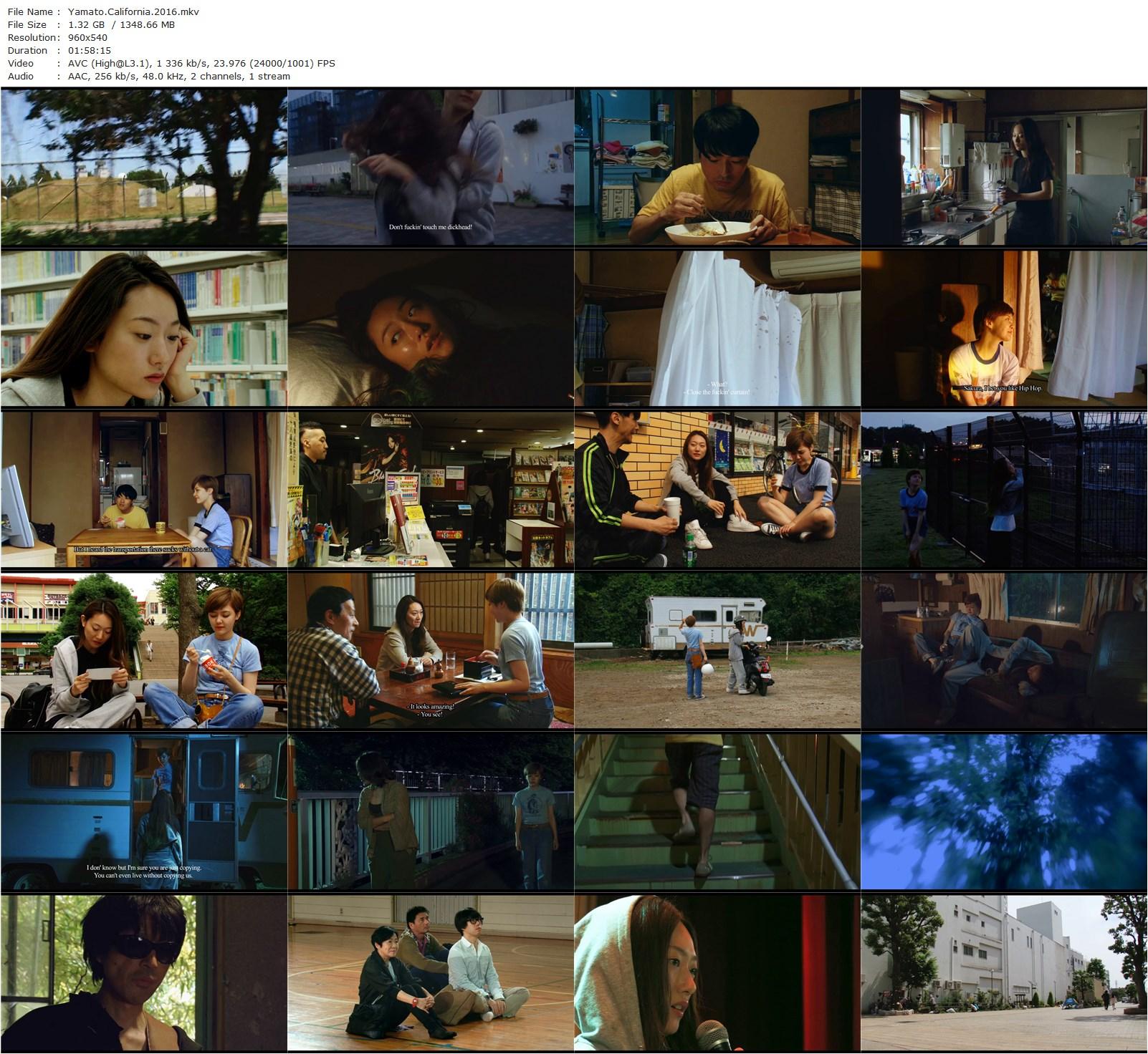 Yamato (California) AKA Yamato (Kariforunia) (2016) Daisuke Miyazaki, Nina Endô, Hanae Kan, Reiko Kataoka-poster