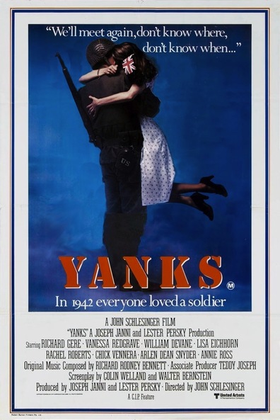 Yanks (1979) John Schlesinger, Richard Gere, Lisa Eichhorn, Vanessa Redgrave