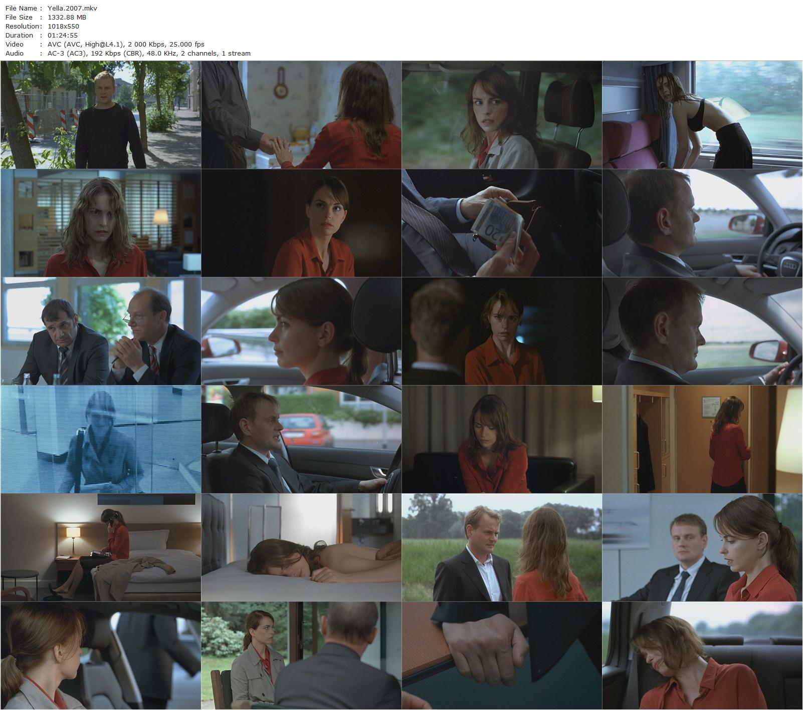 Yella (2007) Christian Petzold, Nina Hoss, Devid Striesow, Hinnerk Schönemann-poster