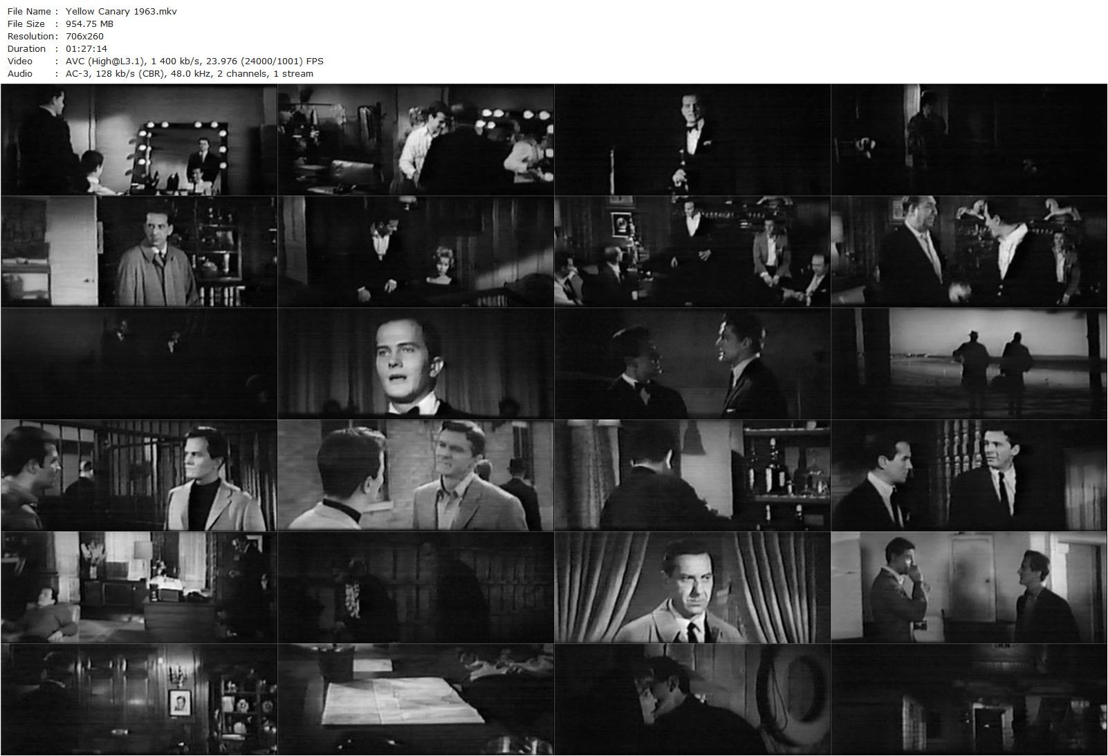 The Yellow Canary (1963)-poster