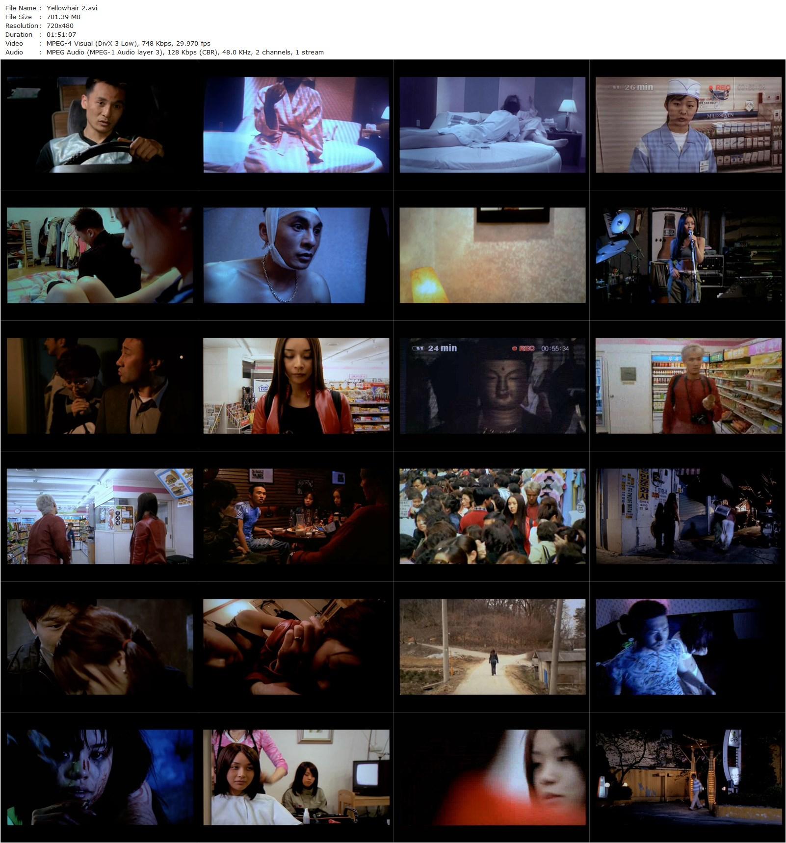 Yellow Hair 2 (2001) Yu-min Kim, Ri-su Ha, Lee Shin-poster