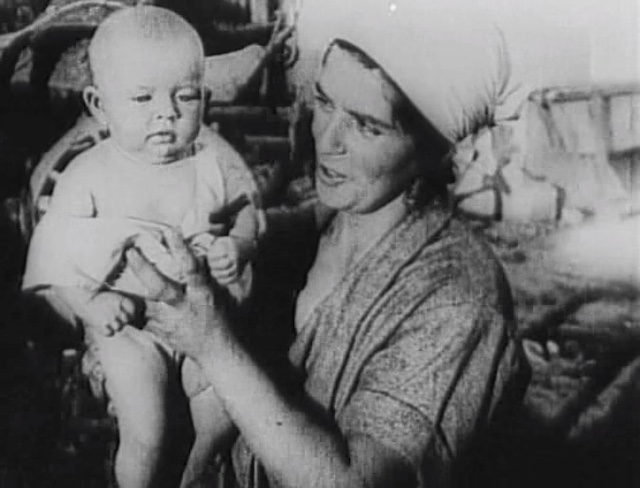 Abram Room - Yevrei na zemle aka Jews on the Land (1927)-poster