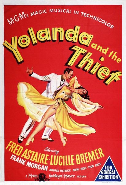 Yolanda and the Thief (1945) Vincente Minnelli, Fred Astaire, Lucille Bremer, Frank Morgan, Fantasy, Musical, Romance