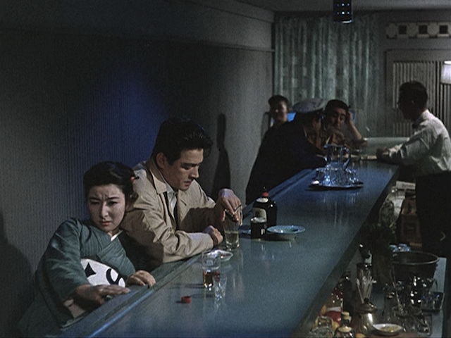 Yoru no chô (1957)-poster