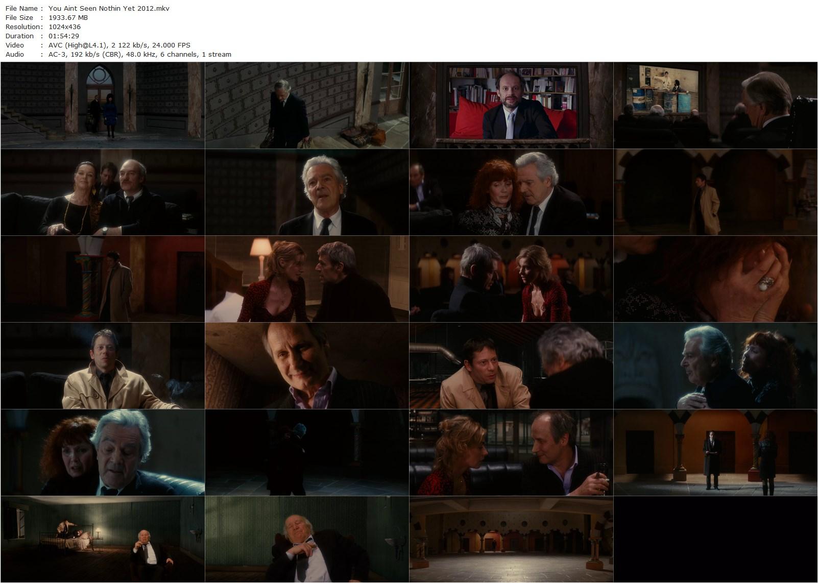 You Ain’t Seen Nothin’ Yet / Vous n’avez encore rien vu (2012) Alain Resnais, Mathieu Amalric, Pierre Arditi, Sabine Azéma-poster