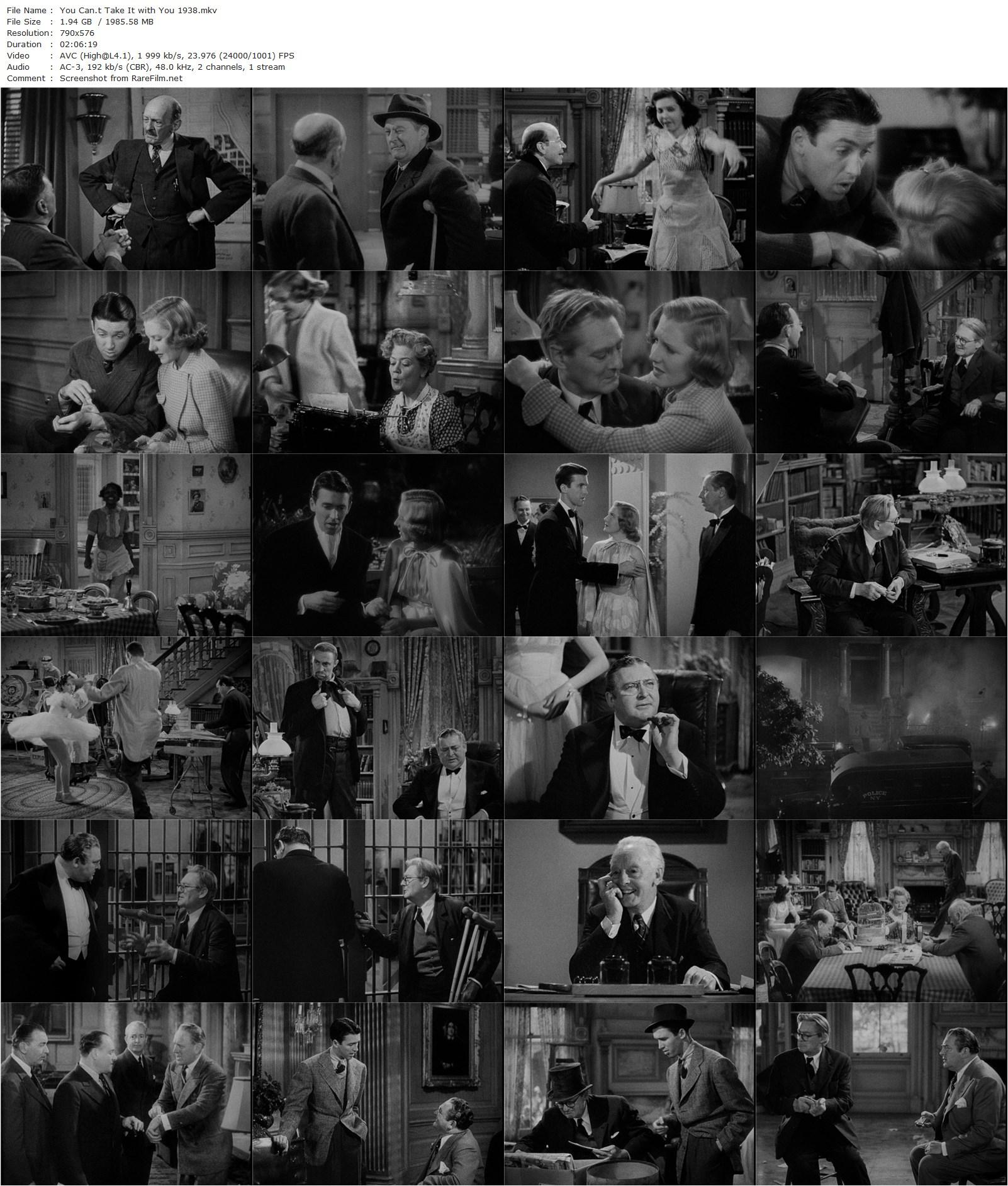 You Can’t Take It with You (1938) Frank Capra-poster