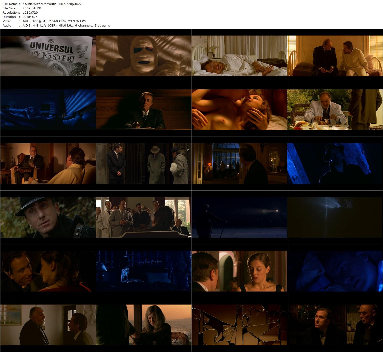 Youth Without Youth (2007) Francis Ford Coppola, Tim Roth, Alexandra Maria Lara, Bruno Ganz-poster