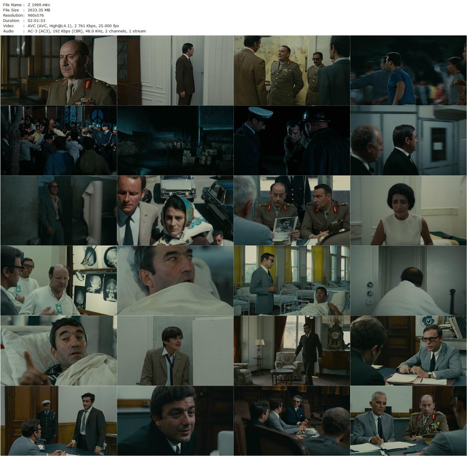 Z (1969) Costa-Gavras, Yves Montand, Irene Papas, Jean-Louis Trintignant-poster