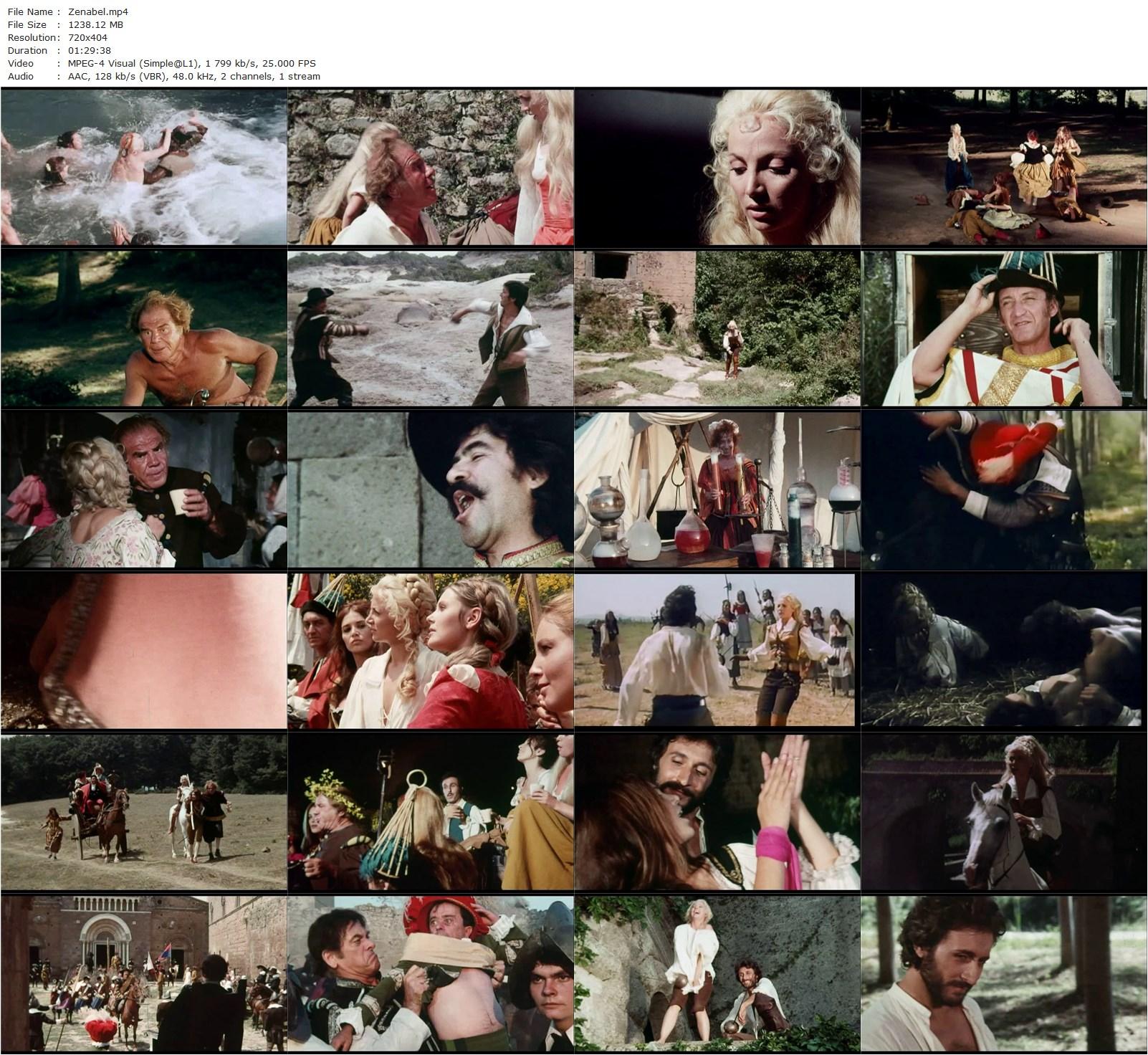 The Naked General AKA Zenabel (1969) Ruggero Deodato, Lucretia Love, John Ireland, Lionel Stander-poster