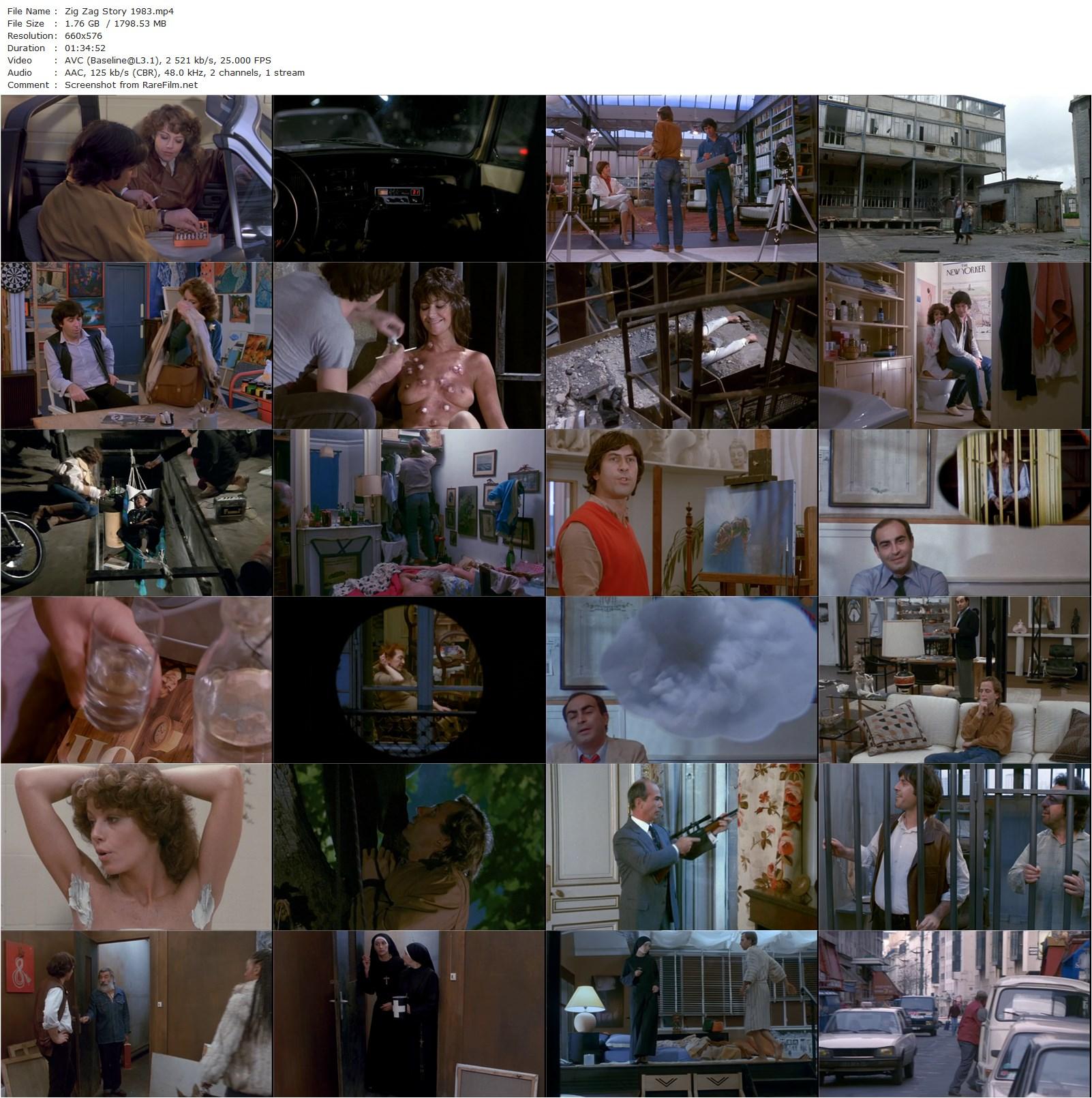 Zig Zag Story (1983) Patrick Schulmann, Diane Bellego, Christian François, Fabrice Luchini-poster