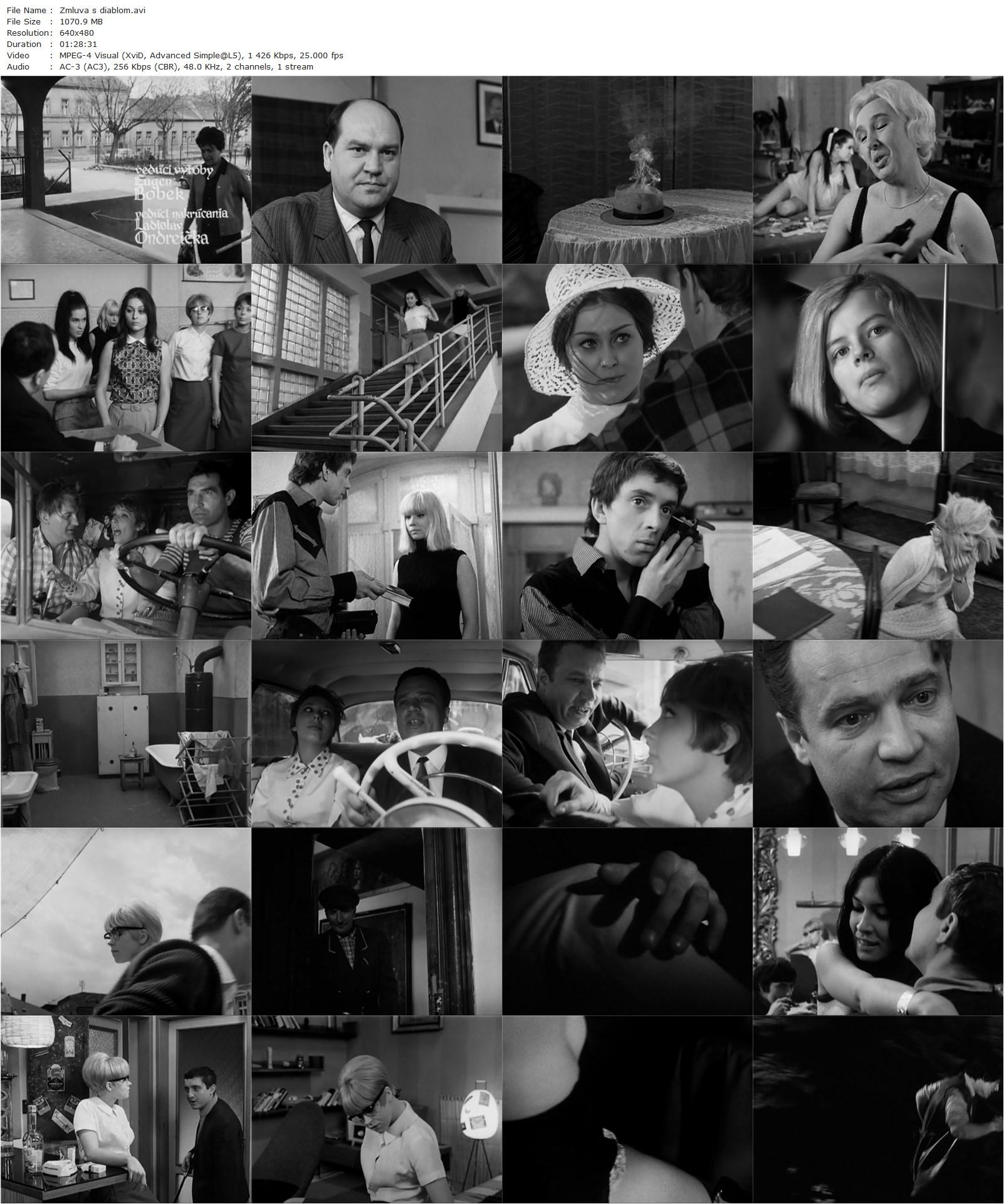 A Pact With The Devil / Zmluva s diablom (1967) Jozef Zachar, Ivana Karbanová, Zuzana Kocúriková, Marta Raslová-poster