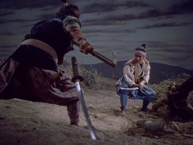 Zoku Miyamoto Musashi- Ichijôji no kettô (1955)-poster