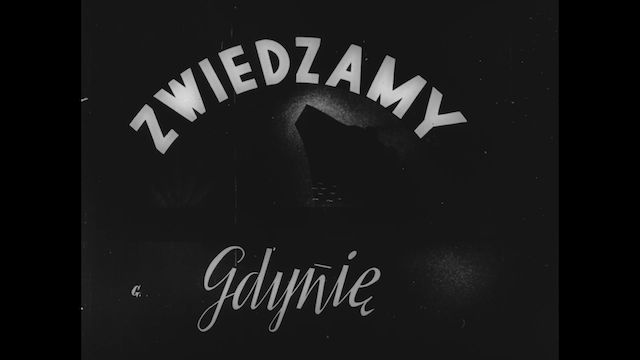 Zwiedzamy Gdynie AKA Visiting Gdynia (1936) by Polska Agencja Telegraficzna