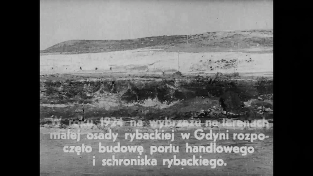 Zwiedzamy Gdynie AKA Visiting Gdynia (1936) by Polska Agencja Telegraficzna-poster