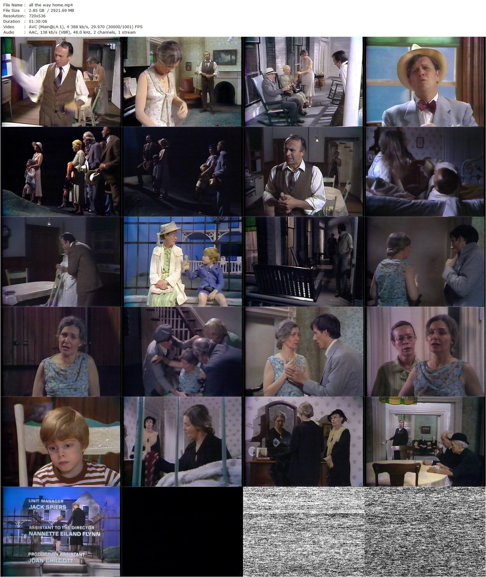 All the Way Home (1971) Fred Coe, Joanne Woodward, Richard Kiley, Pat Hingle-poster