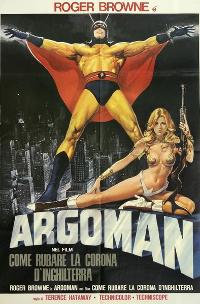 Argoman (1967) Sergio Grieco, Roger Browne, Dominique Boschero, Eduardo Fajardo