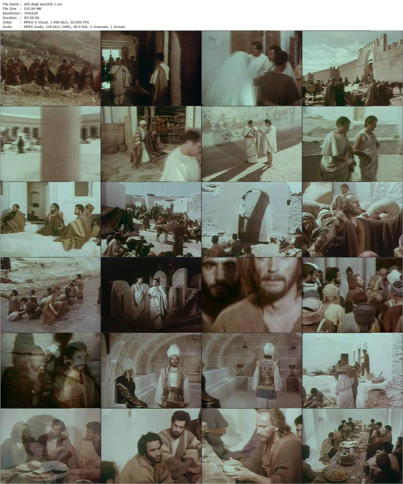 Acts of the Apostles AKA Atti degli apostoli (1969) Roberto Rossellini, Bradai, Edoardo Torricella, Jacques Dumur-poster