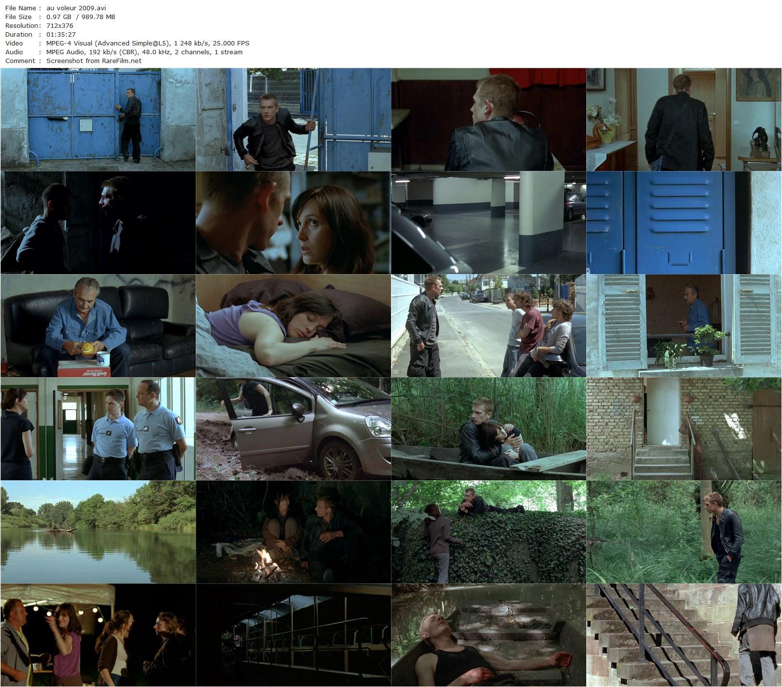 A Real Life / Au voleur (2009) Sarah Leonor, Guillaume Depardieu, Florence Loiret Caille, Jacques Nolot-poster