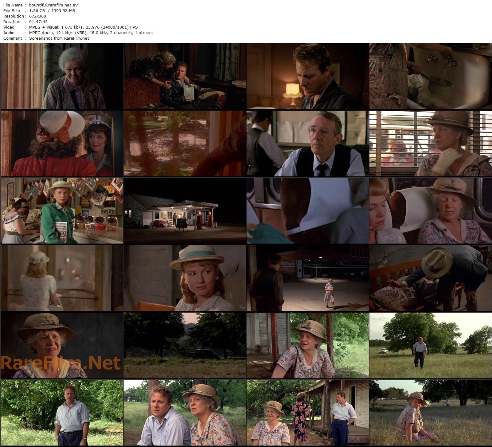 The Trip to Bountiful (1985) Peter Masterson, Geraldine Page, John Heard, Carlin Glynn-poster