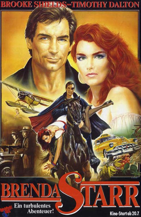 Brenda Starr (1989) Robert Ellis Miller, Brooke Shields, Timothy Dalton, Tony Peck